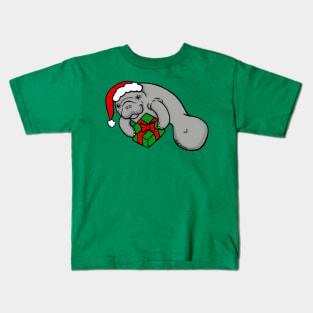 Merry Manatee Kids T-Shirt